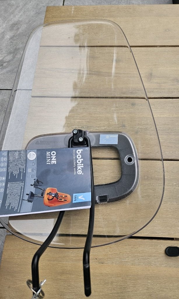 Kinder fiets stoel Bobike, Ophalen, Bobike, Gebruikt, Voetsteuntjes