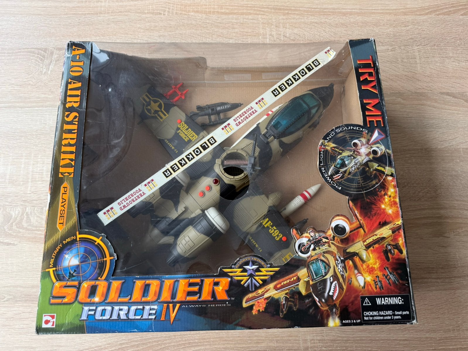 Soldier Force IV A-10 Air Strike Jet, Verzenden, Gebruikt