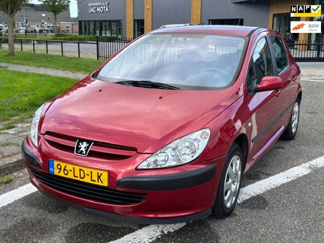 Peugeot 307 1.6-16V XS 5-Drs Airco Electric pakket Audio/CD, Voorwielaandrijving, Dealer onderhouden, Stof, Gebruikt