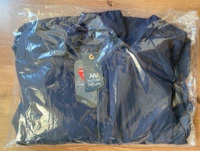 NIEUW: navy zomerjas/sportjack Human Nature XXL - NP €109,99, Ophalen, Blauw, Nieuw, Overige maten