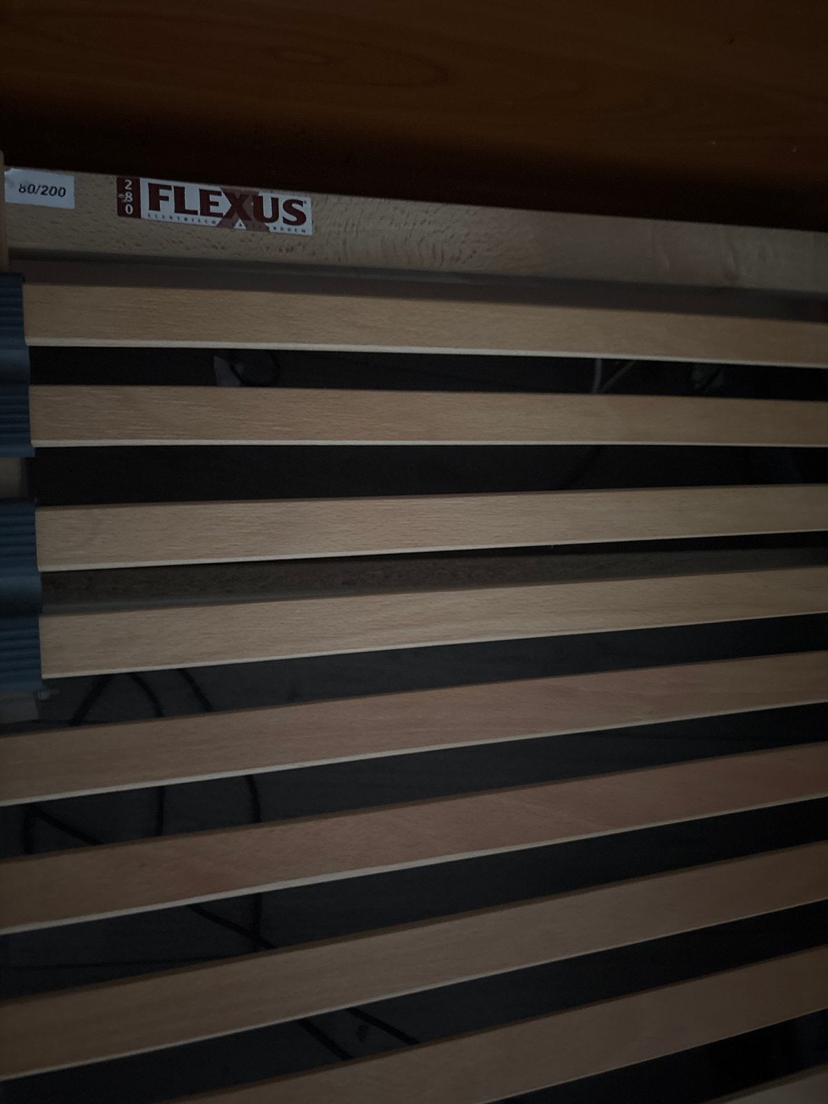 FLEXUS lattenbodem 80x200 cm - stevig en soepel instelbaar, Ophalen, Gebruikt, Eenpersoons, 80 cm