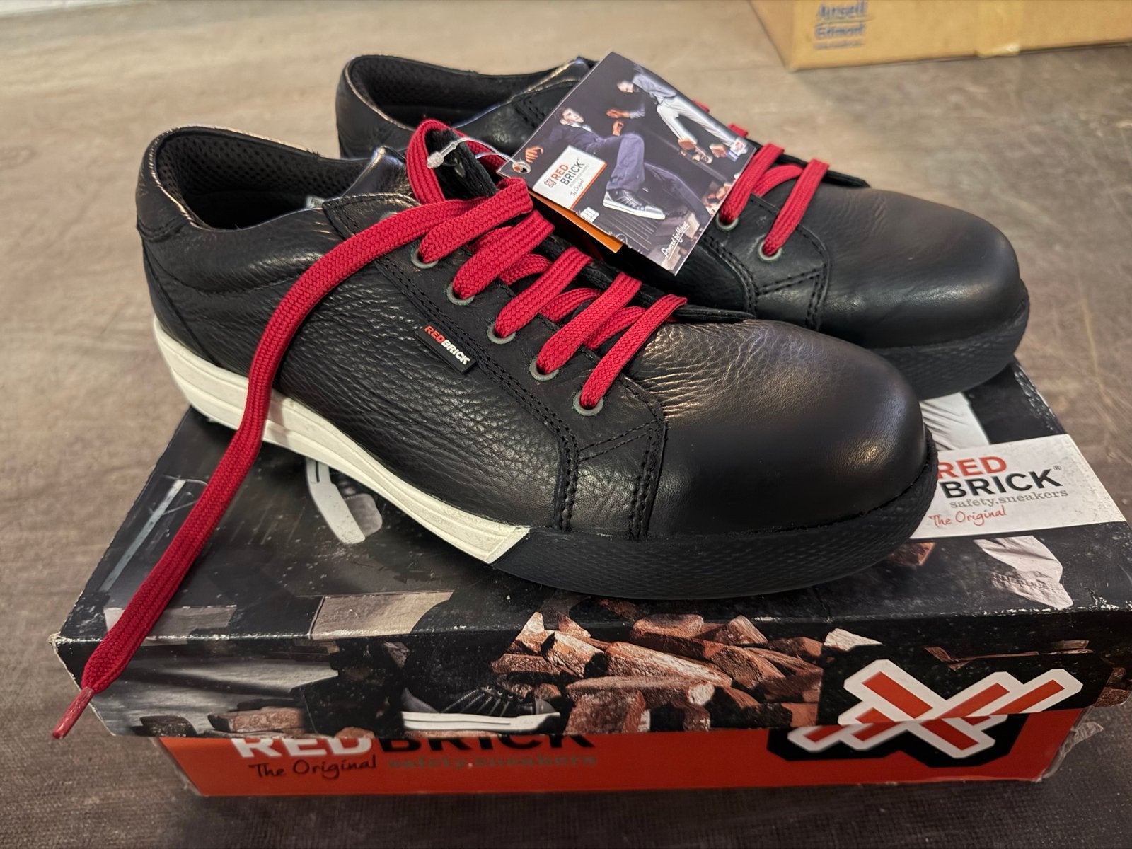 Redbrick sneaker werkschoenen maat 44 nieuw, Ophalen of Verzenden, Nieuw, Zwart, Werkschoenen