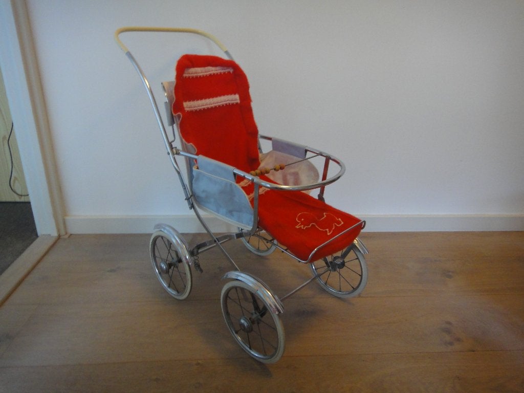 Poppenwagen, Ophalen, Gebruikt, Babypop