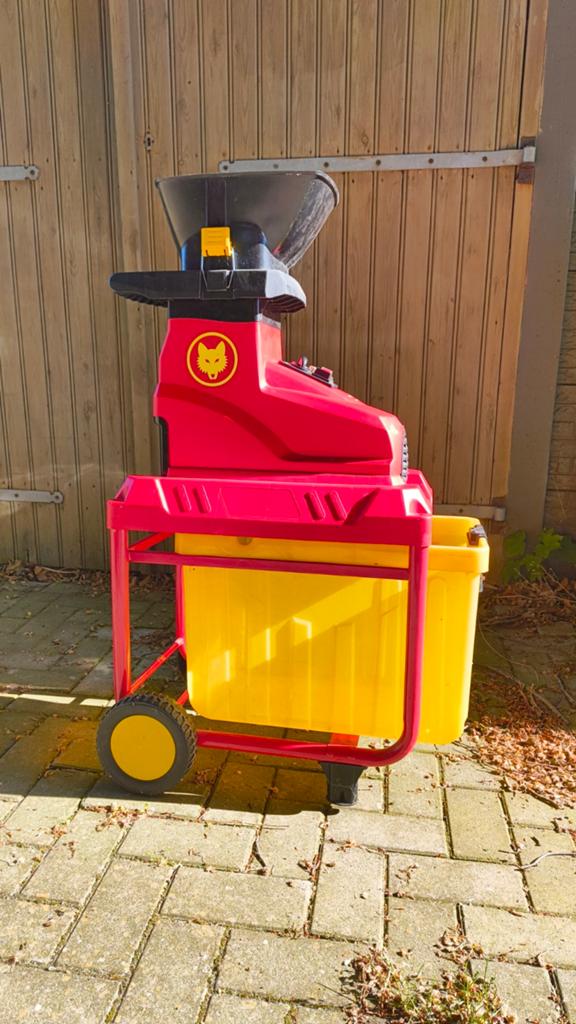 Wolf Garten SDL 2800 EVO Hakselaar met opvangbak, Ophalen, Gebruikt, Met opvangbak
