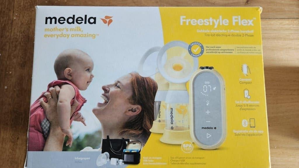 Medela kolfset freestyle flex en personalfit plus set, Medela, Borstkolf, Ophalen of Verzenden, Zo goed als nieuw
