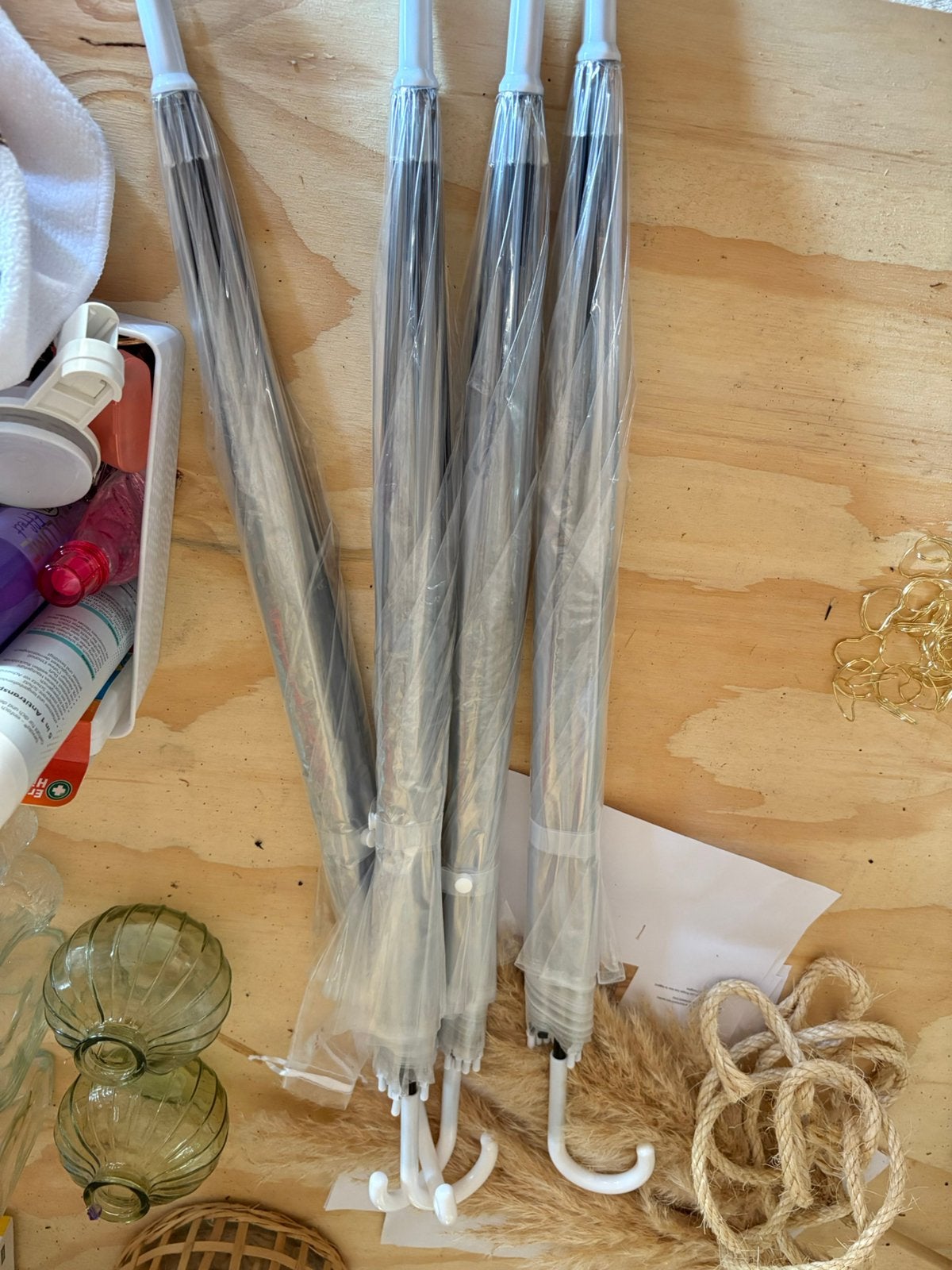Doorzichtige paraplu’s, Ophalen, Nieuw, Overige kleuren, Accessoires