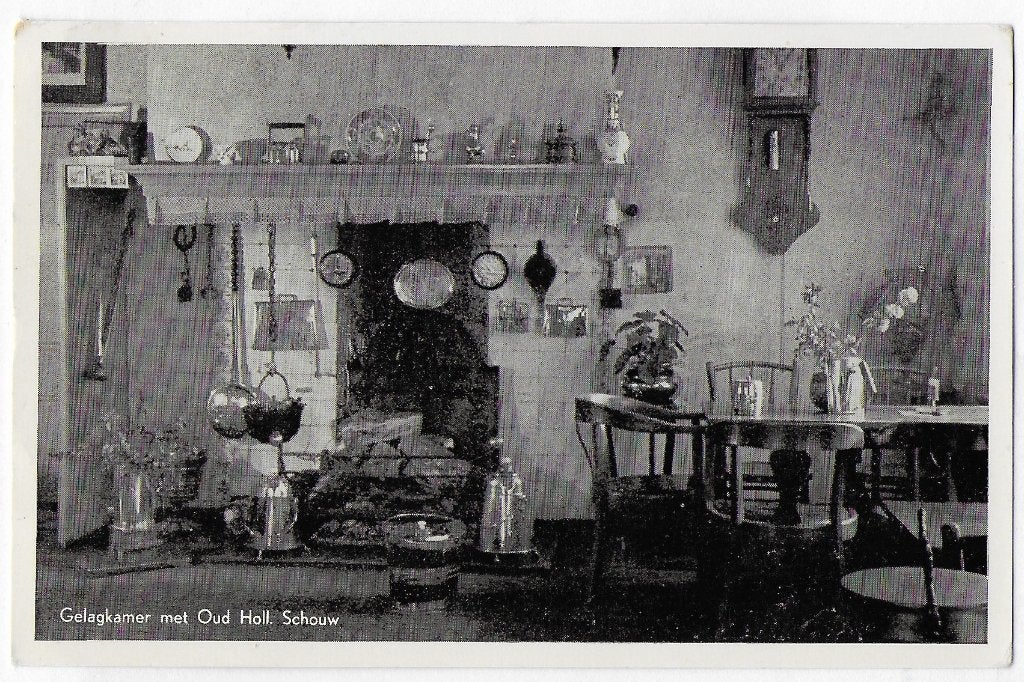 Borculo De Lebbenbrugge ongelopen Ansichtkaart ( B3166), Verzamelen, Ansichtkaarten | Nederland, Ophalen of Verzenden, 1940 tot 1960