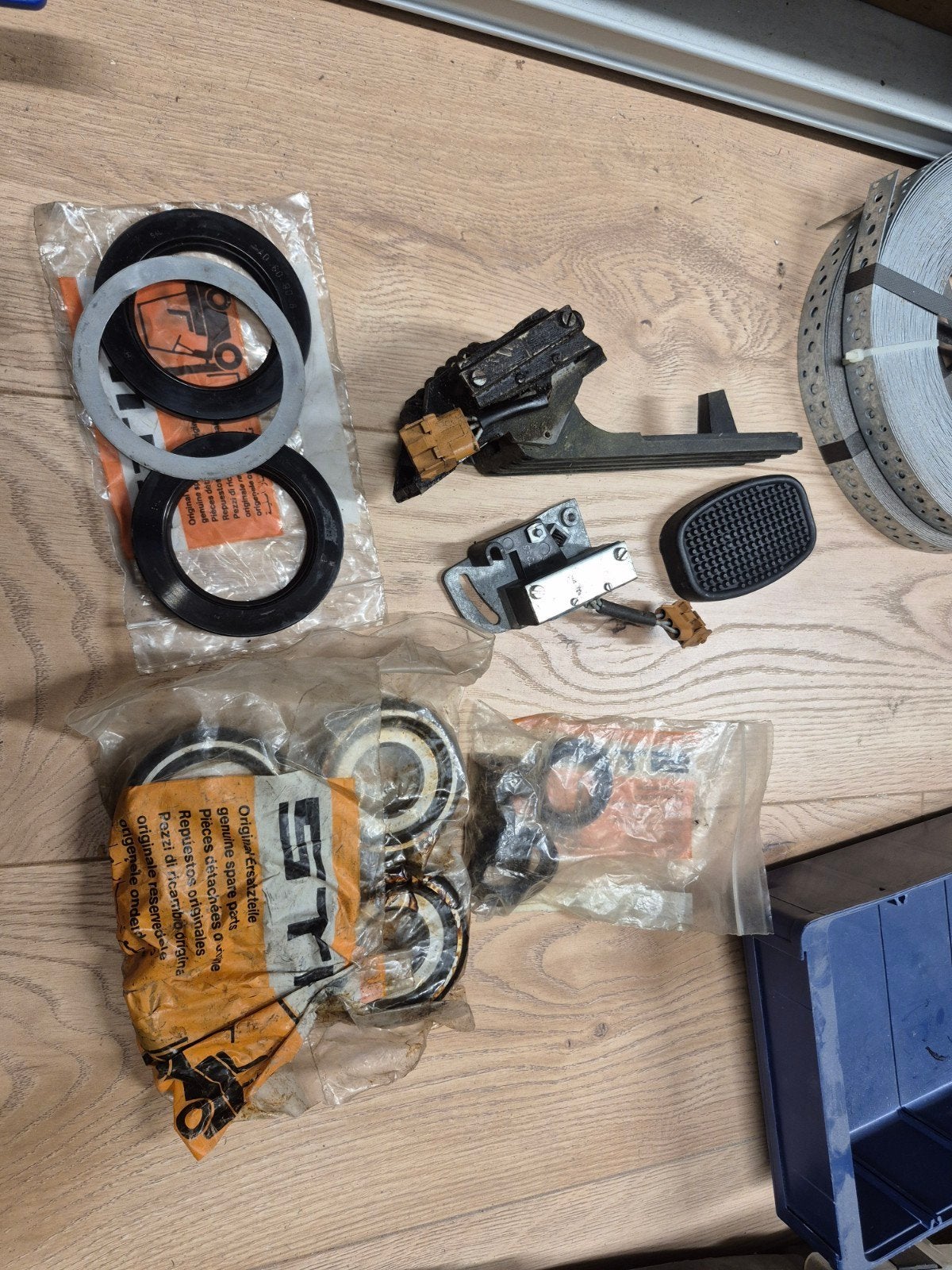 Still stihl heftruck onderdelen, Ophalen