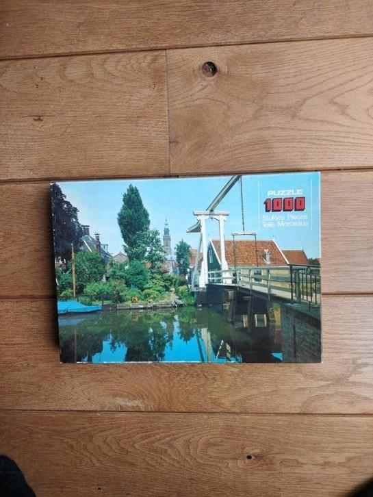 Legpuzzel 1000 stukjes - Edam, Ophalen of Verzenden, 500 t/m 1500 stukjes, Gebruikt, Legpuzzel