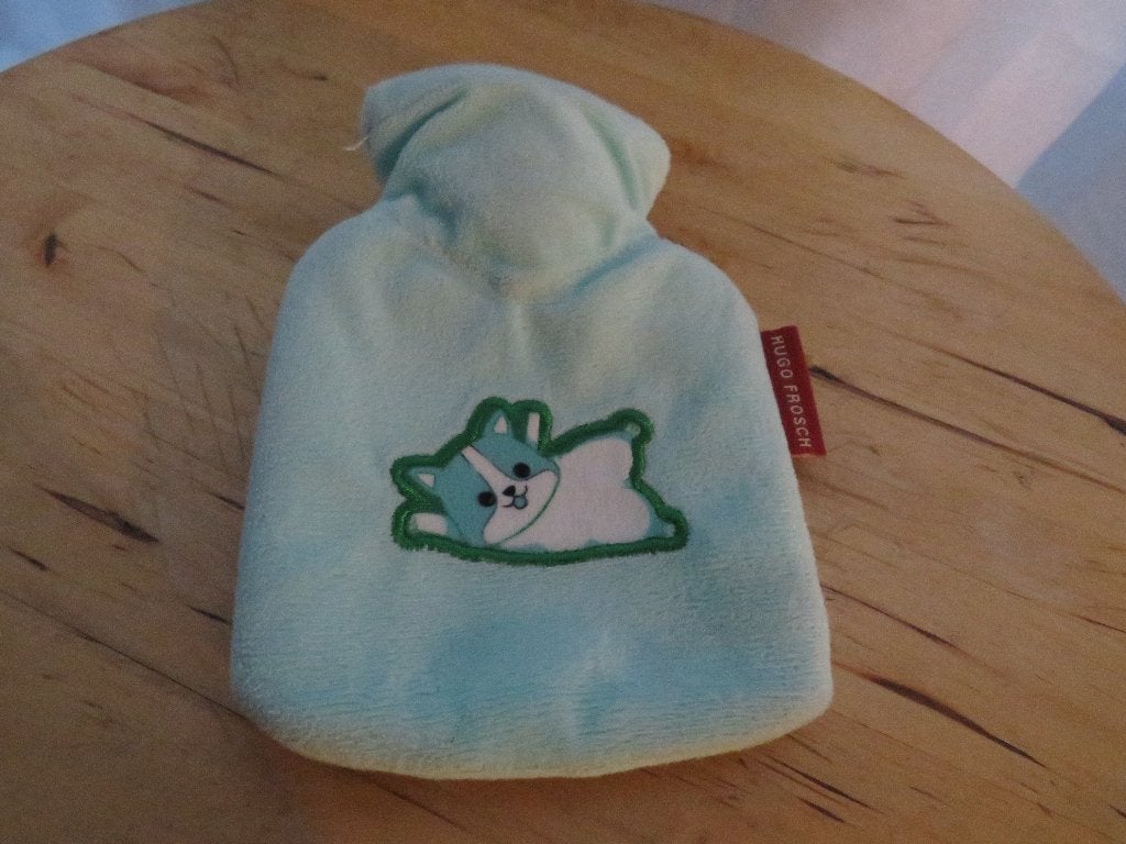 hugo frosch mini warm waterkruik / baby kruik, Ophalen of Verzenden, Gebruikt