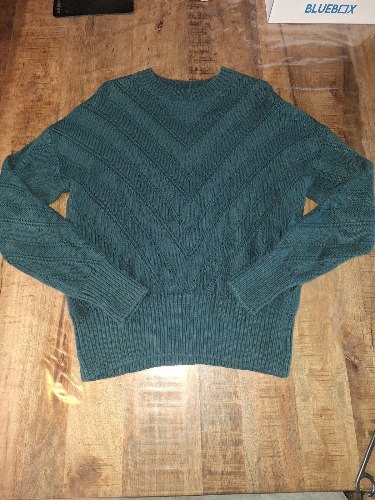 Dames trui "We" maat M, Ophalen of Verzenden, Gedragen, Maat 38/40 (M), Groen