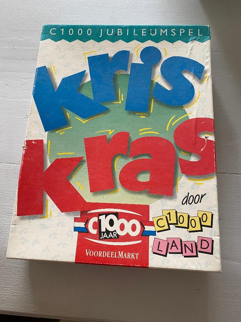 C1000 jubileumspel KrisKras uit 1991, Verzenden