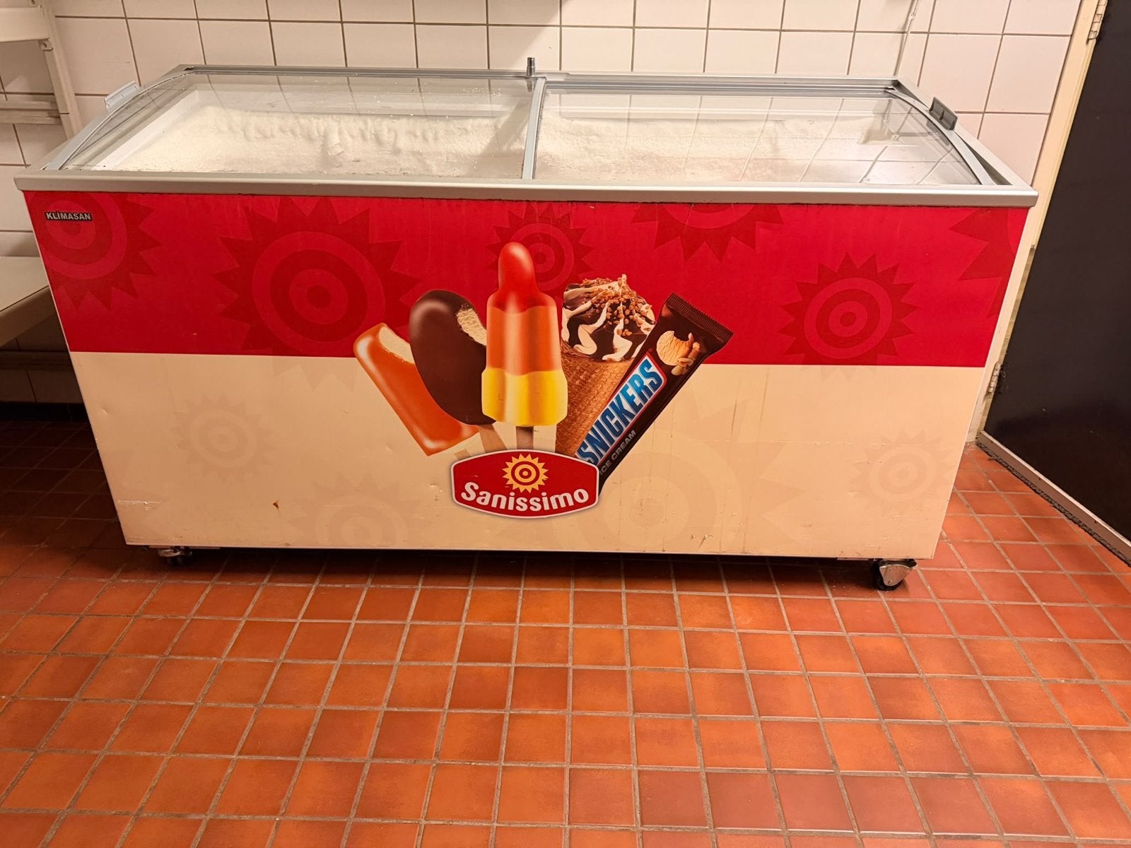 Sanissimo vrieskist - 155cm breed, 90cm hoog, Vrieskist, Gebruikt, Vrijstaand, 90 cm of meer