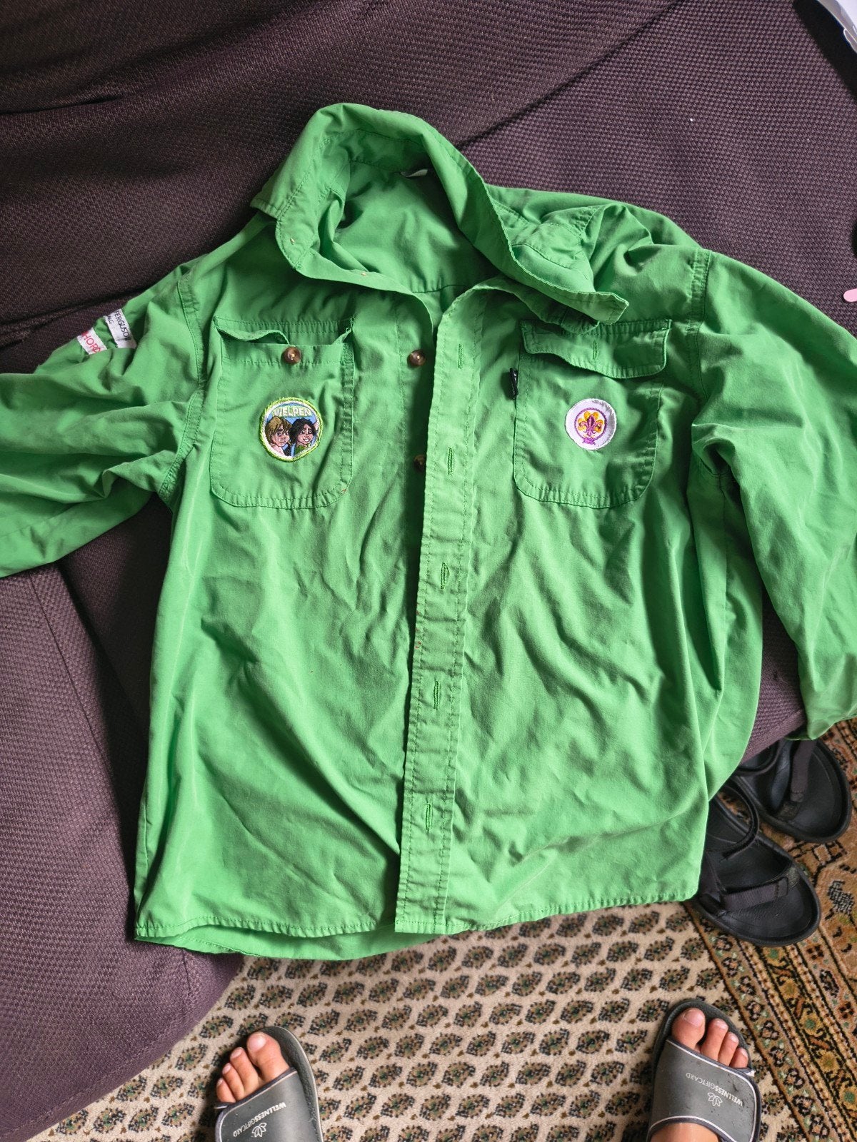 Scouting blouse maat 152, Ophalen of Verzenden, Gebruikt, Jongen, Overhemd of Blouse