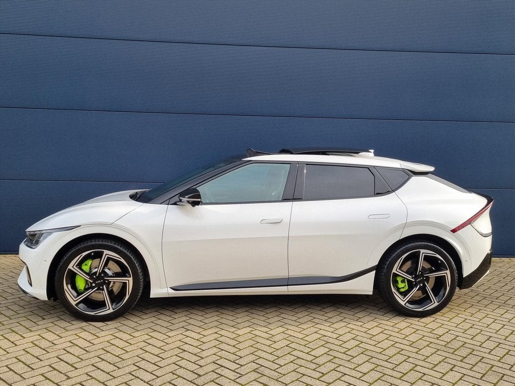 Kia EV6 77,4kWh 585pk AWD GT | LED | Meridian Audio | Naviga, Auto's, Automaat, Stof, Origineel Nederlands, Vierwielaandrijving