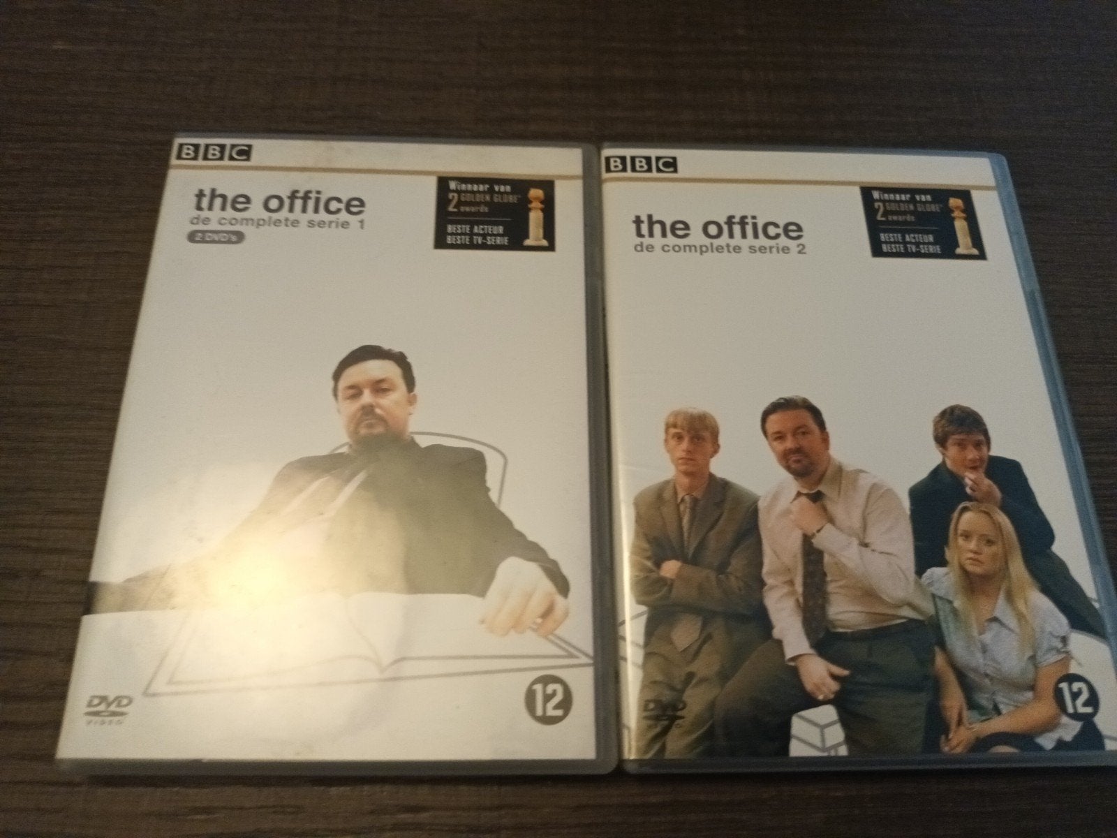 3-dvd The Office seizoen 1 en 2, Cd's en Dvd's, Alle leeftijden, Ophalen of Verzenden, Zo goed als nieuw, Komedie