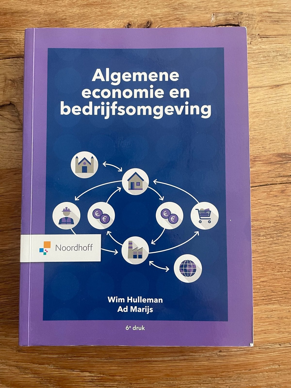 Algemene economie en bedrijfsomgeving, 6e druk, Ophalen of Verzenden, Gamma, Zo goed als nieuw, HBO