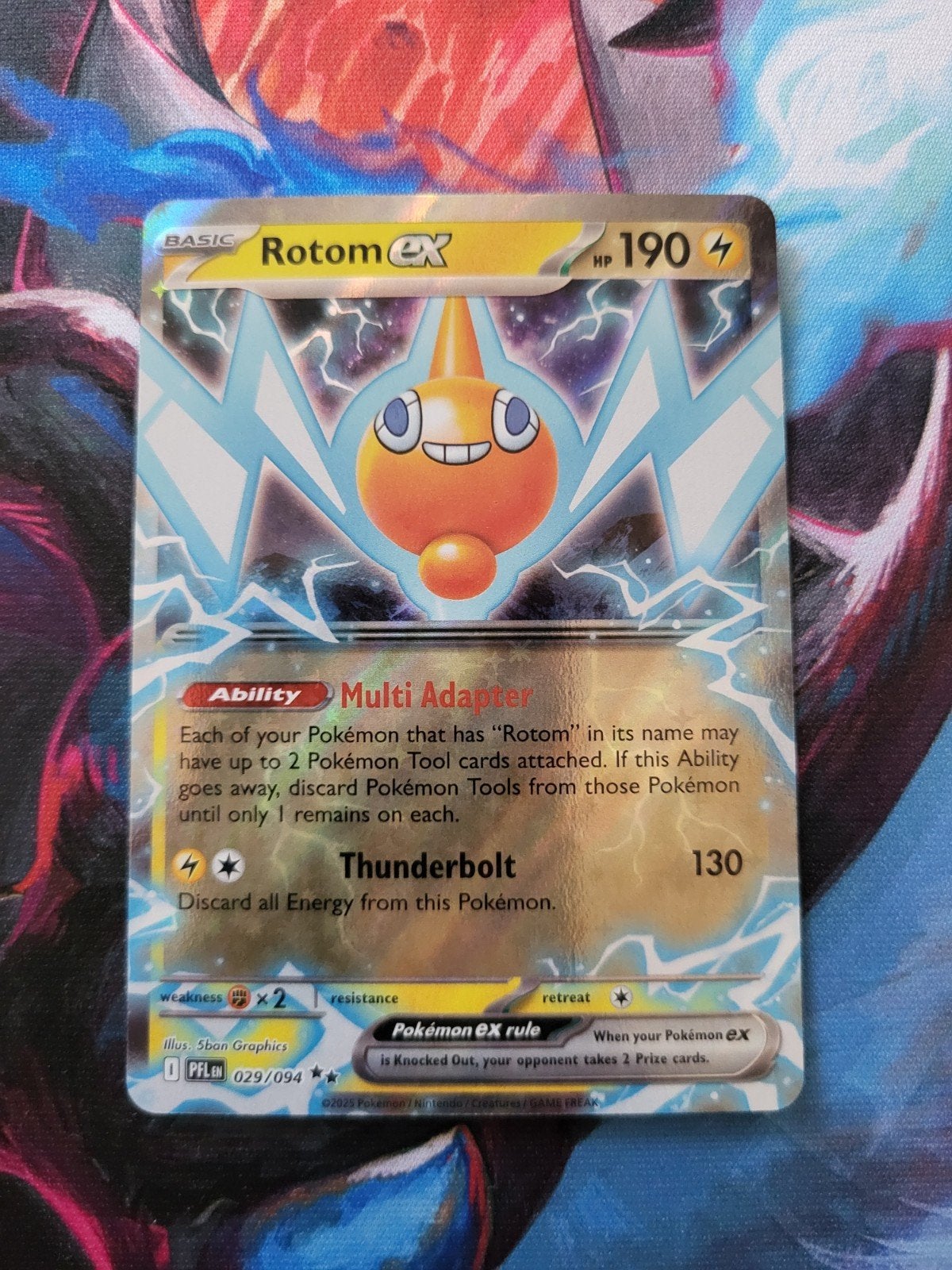 Rotom EX - Phantasmal Flames #029/094, Ophalen of Verzenden, Zo goed als nieuw