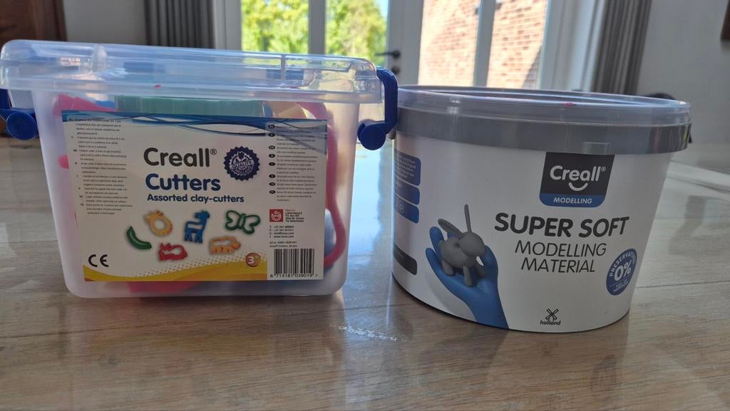 Super Soft klei met vormpjes - Knutselplezier voor kids!, Ophalen of Verzenden
