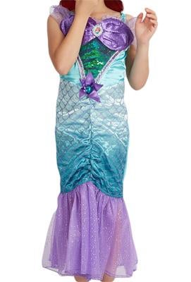 Ariel de kleine zeemeermin jurk Disney ACTIEPRIJS!, Ophalen of Verzenden, Nieuw, 122 t/m 128, Meisje