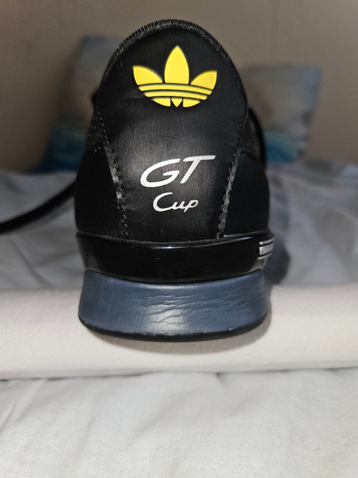Adidas leren sneakers - Porsche Design GT Cup - Maat UK 11, Ophalen, Zwart, Adidas, Sneakers of Gympen