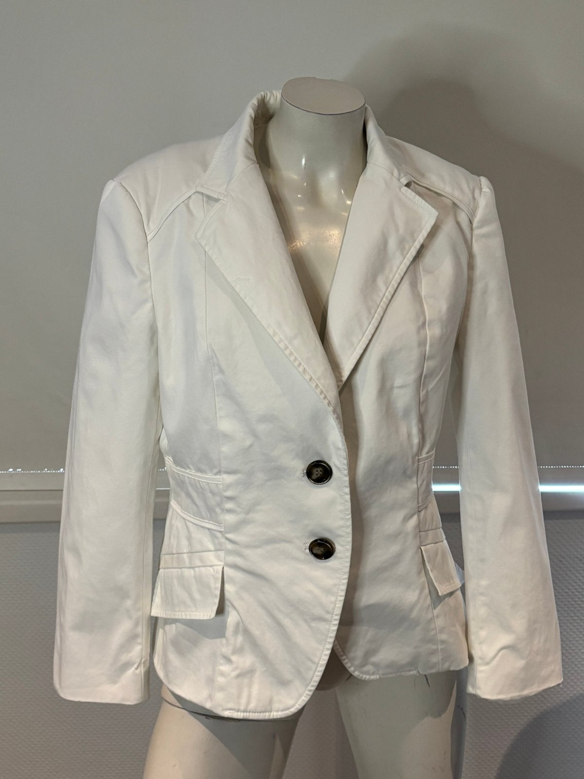 Zara basic jasje maat m, Maat 38/40 (M), ., Wit, Ophalen of Verzenden