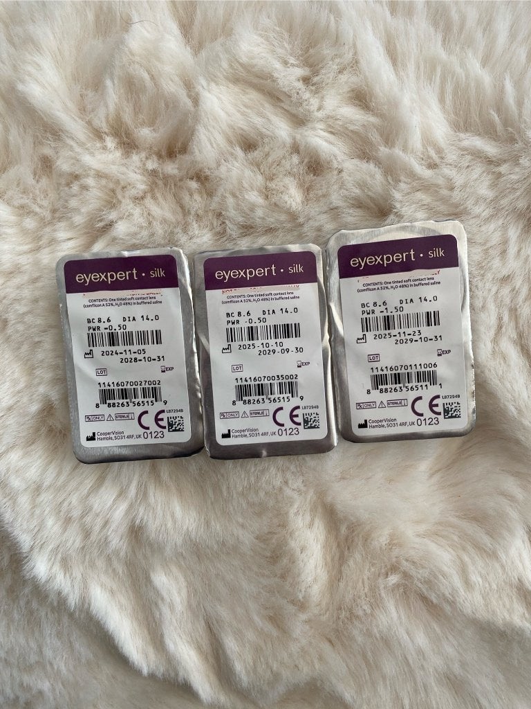 Contact lens eyexpert silk, Ophalen of Verzenden, Nieuw, Ogen, Verzorging