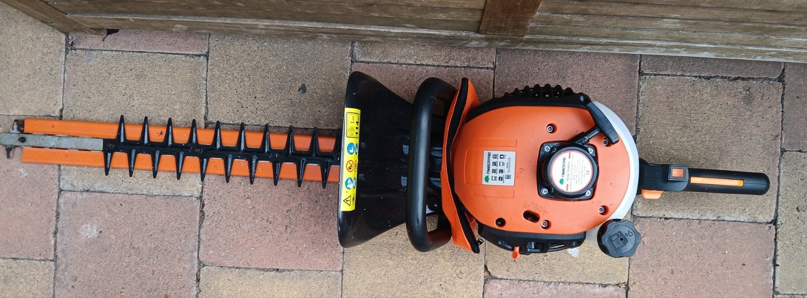 Heggeschaar Timberpro. Benzinemotor., Tuin en Terras, Ophalen, Gebruikt, Benzine