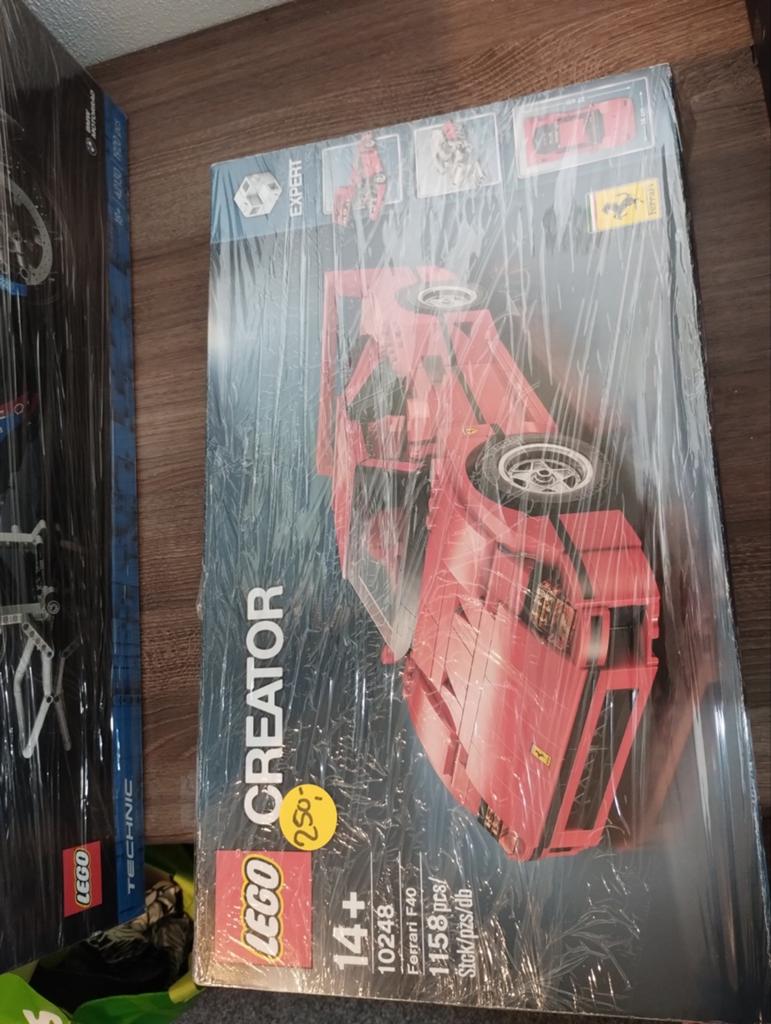 Lego Creator Expert Ferrari F40 (10248), Lego, Ophalen of Verzenden, Zo goed als nieuw, Inclusief doos