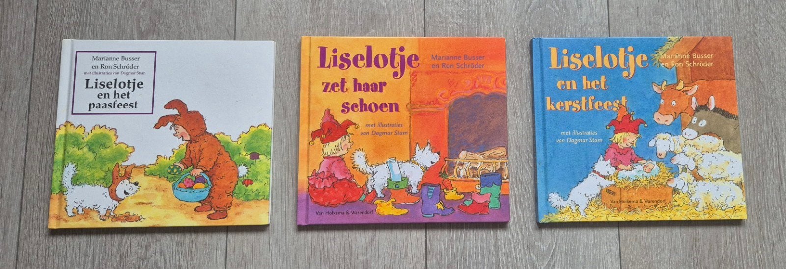 3x Liselotje feestboekjes, Boeken, Ophalen of Verzenden, Gelezen