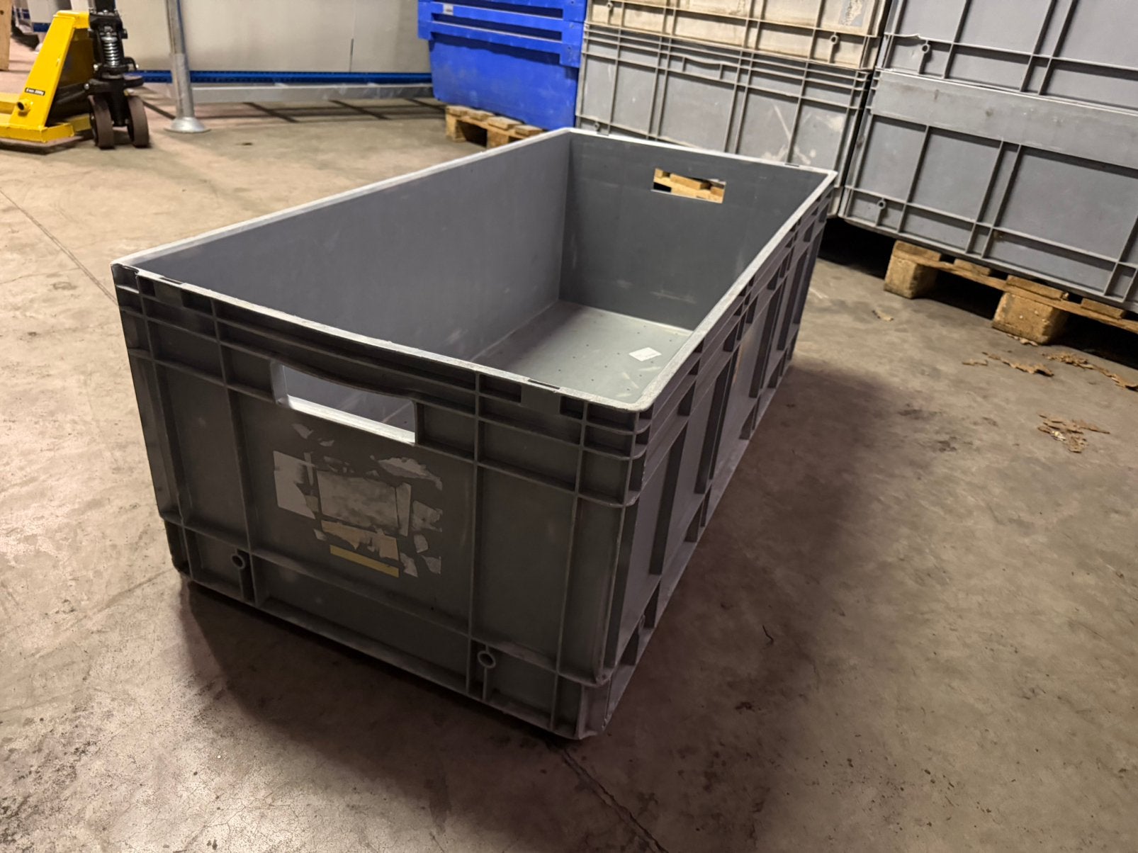 Stapelbare transport krat l 120x60x40 l partij, Doe-het-zelf en Verbouw, Kratten en Dozen, 60 cm of meer, Minder dan 35 cm, Ophalen of Verzenden