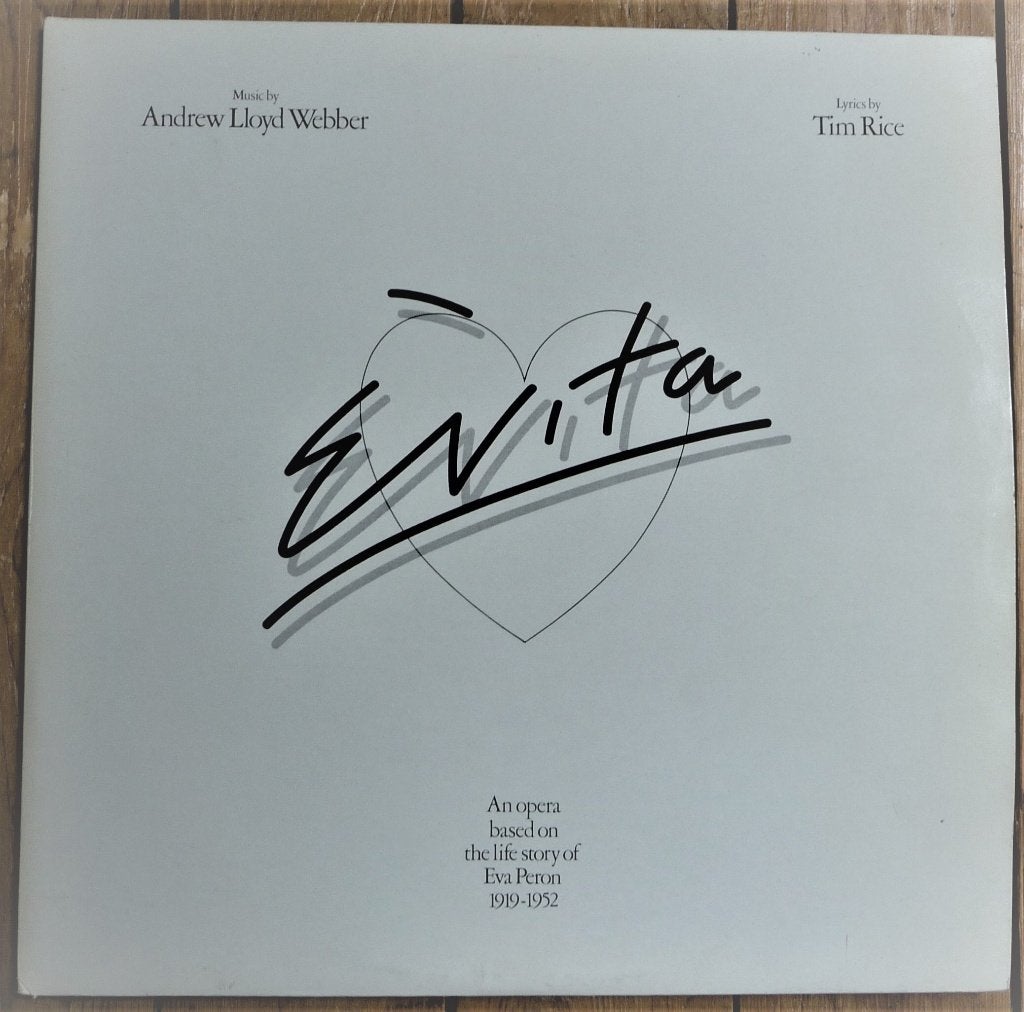 Evita - music by Andrew Lloyd Webber (2lp), Ophalen of Verzenden, Gebruikt, 12 inch