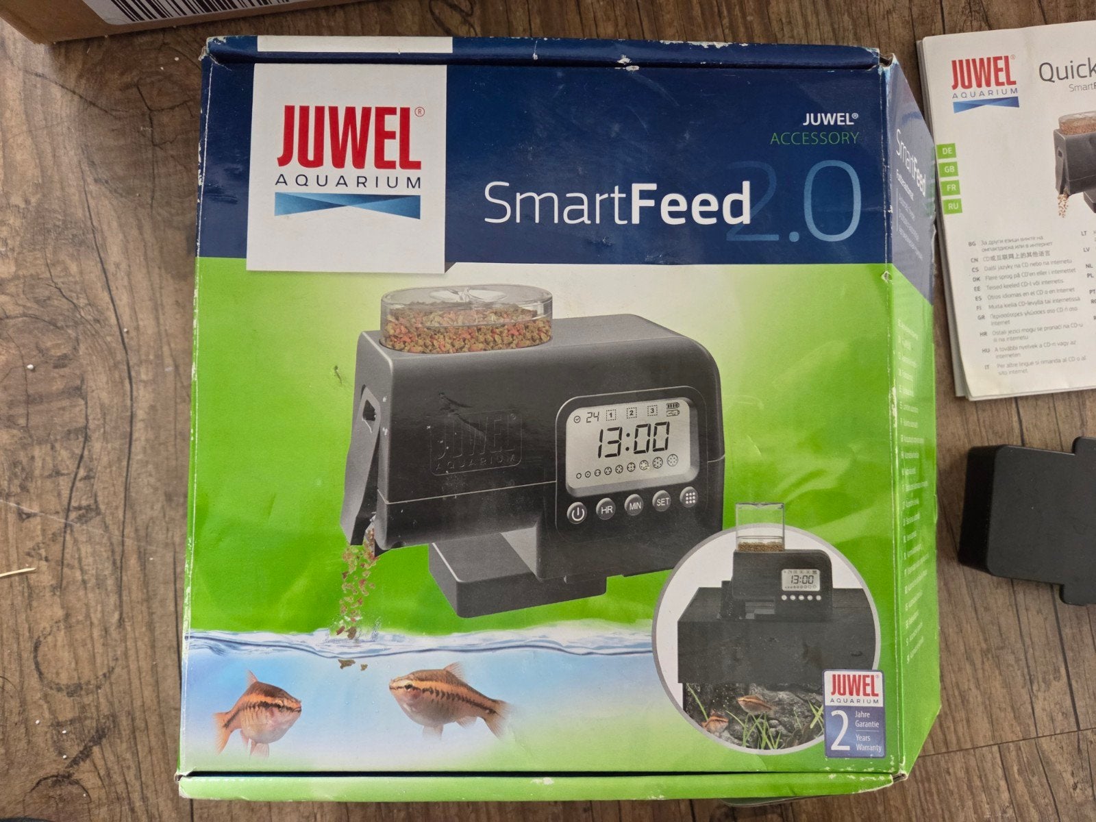 juwel smart feed 2.0, Ophalen, Gebruikt
