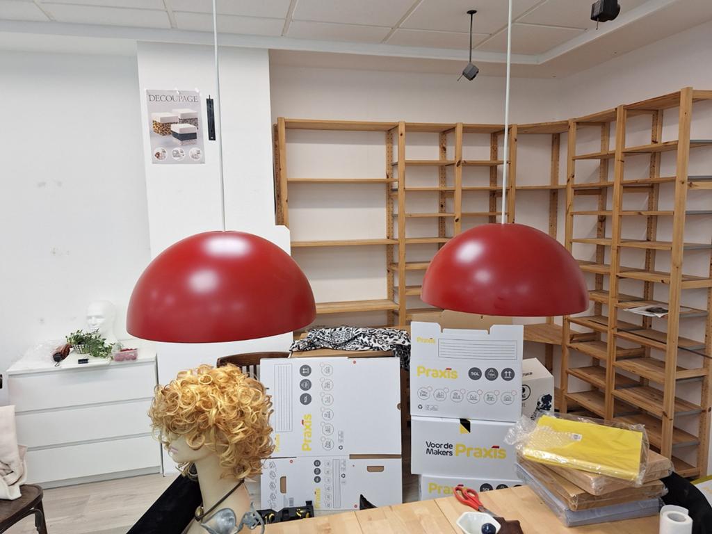 Vintage IKEA hanglampen, hanglamp lamp, Huis en Inrichting, Lampen | Hanglampen, Ophalen, Metaal