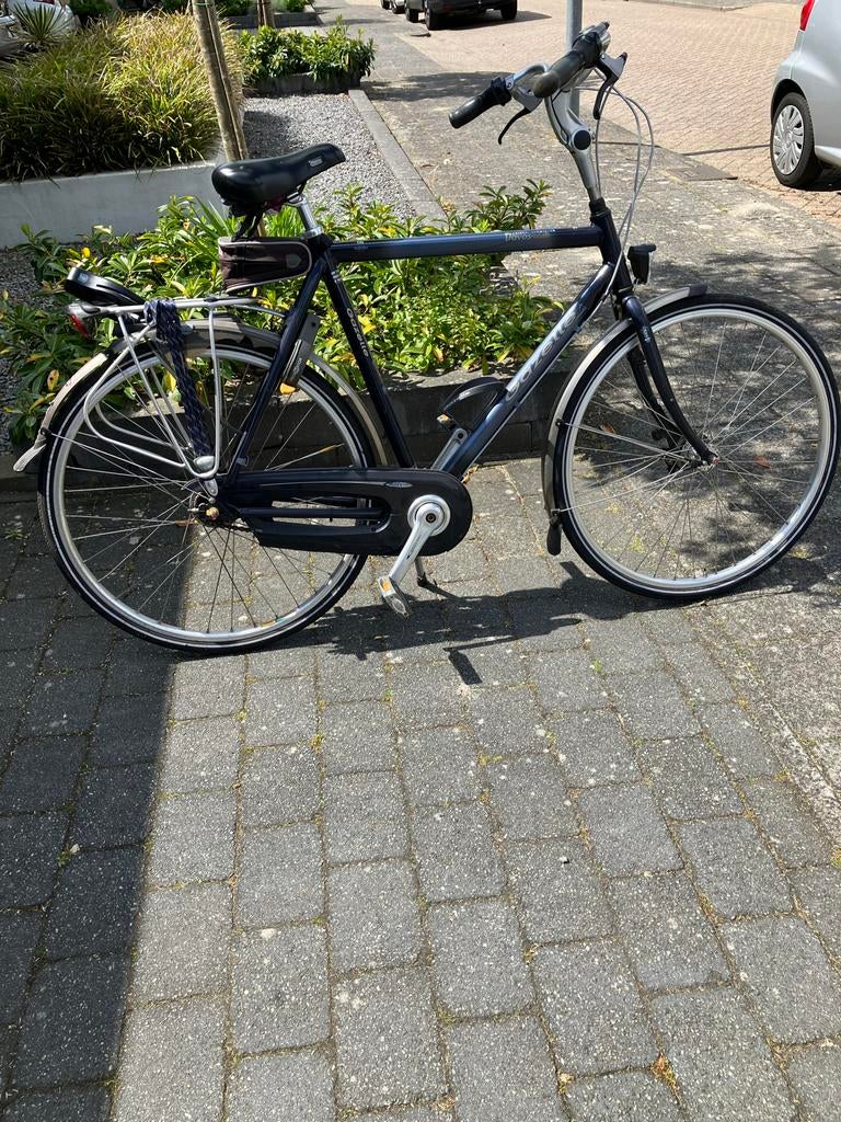 Gazelle Davos Herenfiets- 7 Versnellingen, Gebruikt, Velgrem, Ophalen of Verzenden, Gazelle