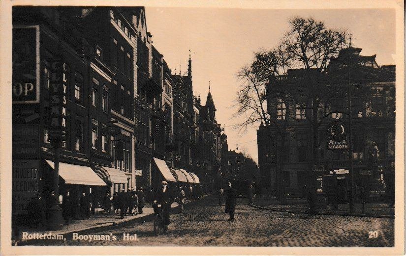 ROTTERDAM - BOOYMAN'S HOL., Ophalen of Verzenden, 1940 tot 1960, Ongelopen, Zuid-Holland