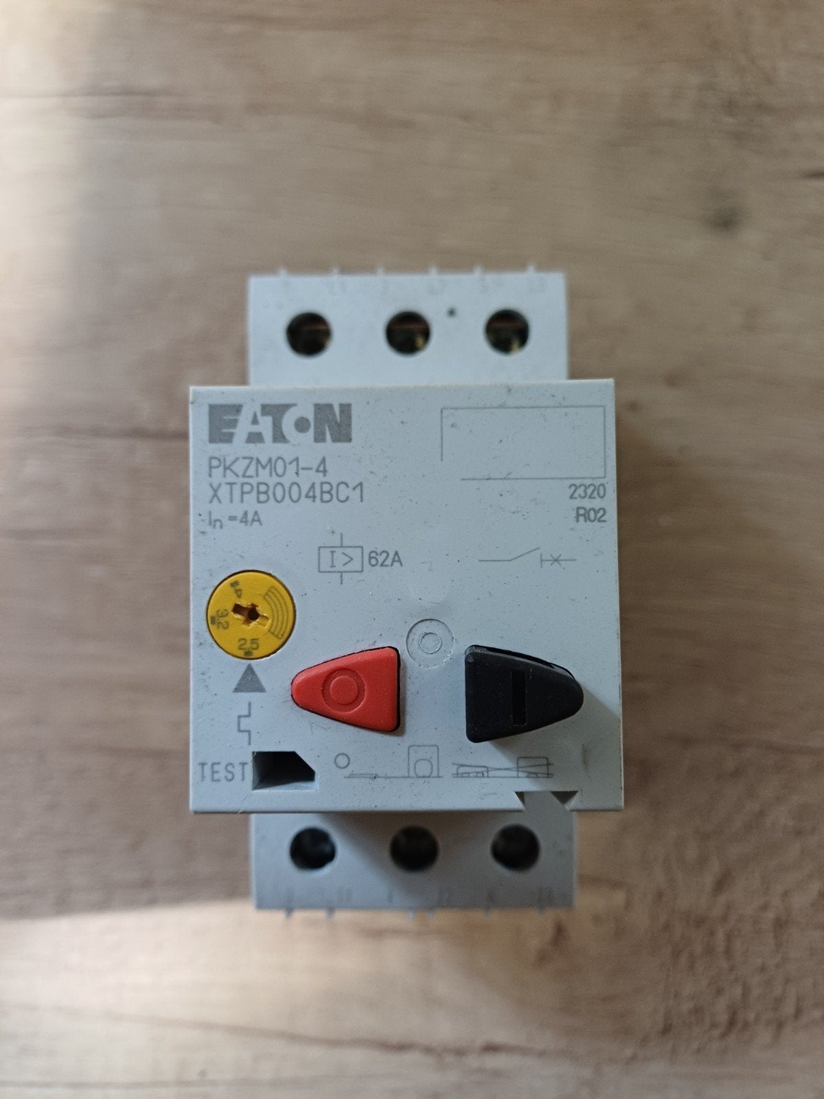 Eaton Moeller PKZM01-4 Motorbeveiligingsschakelaar (278482), Ophalen of Verzenden, Nieuw