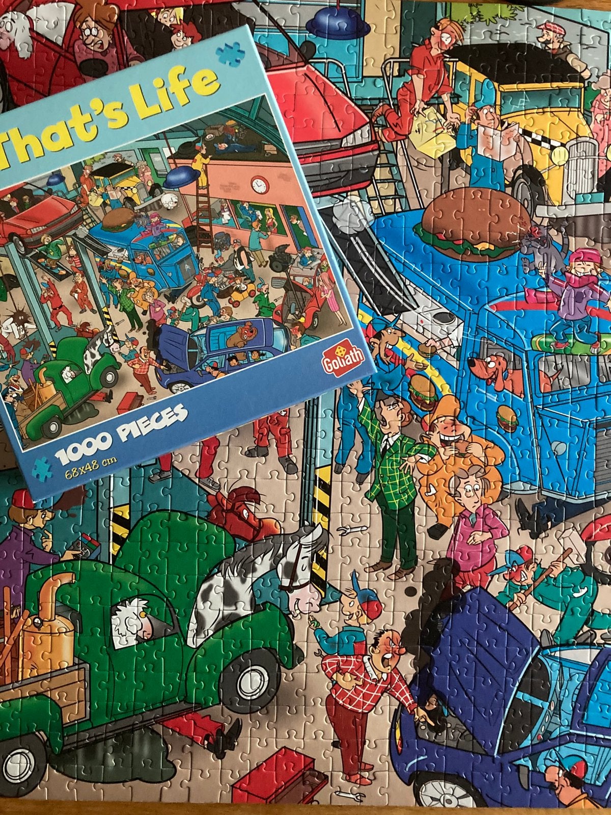 Puzzel 1000 stukjes, Ophalen of Verzenden, 500 t/m 1500 stukjes, Zo goed als nieuw