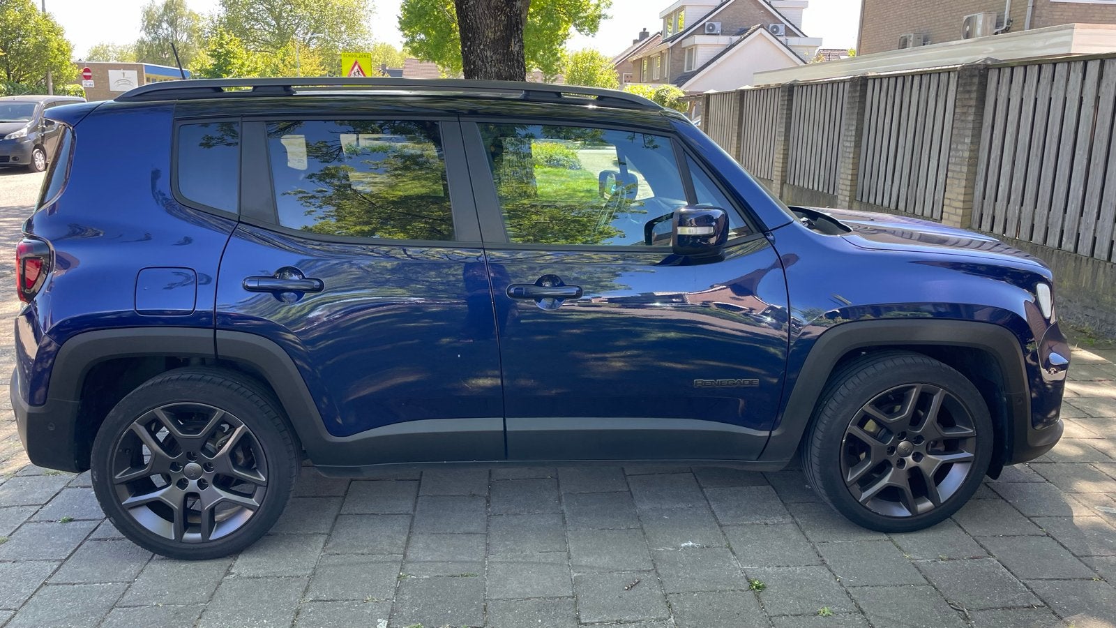 Jeep Renegade 1.3T 150pk Ddct 2021 Blauw, Stof, 4 cilinders, Blauw, 1332 cc