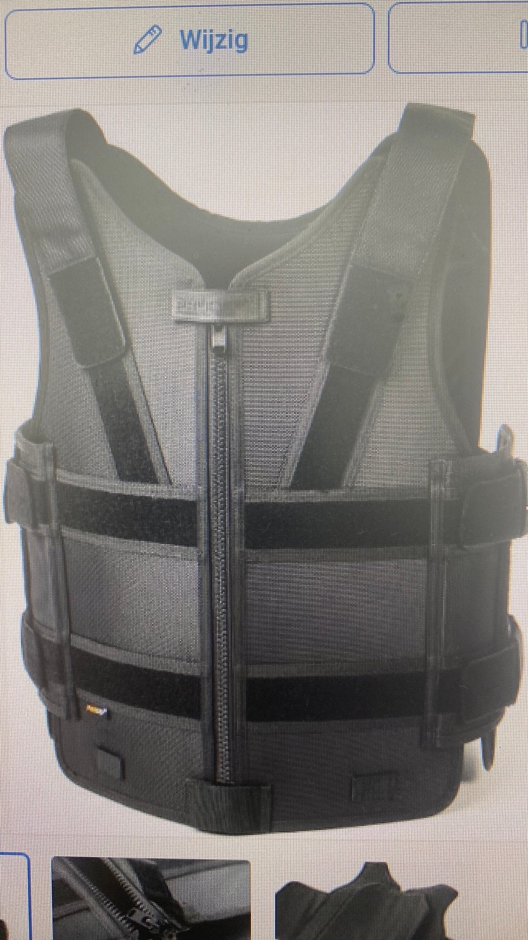 Steek- en schietwerend vest (professioneel), Ophalen of Verzenden, Zo goed als nieuw, Overige