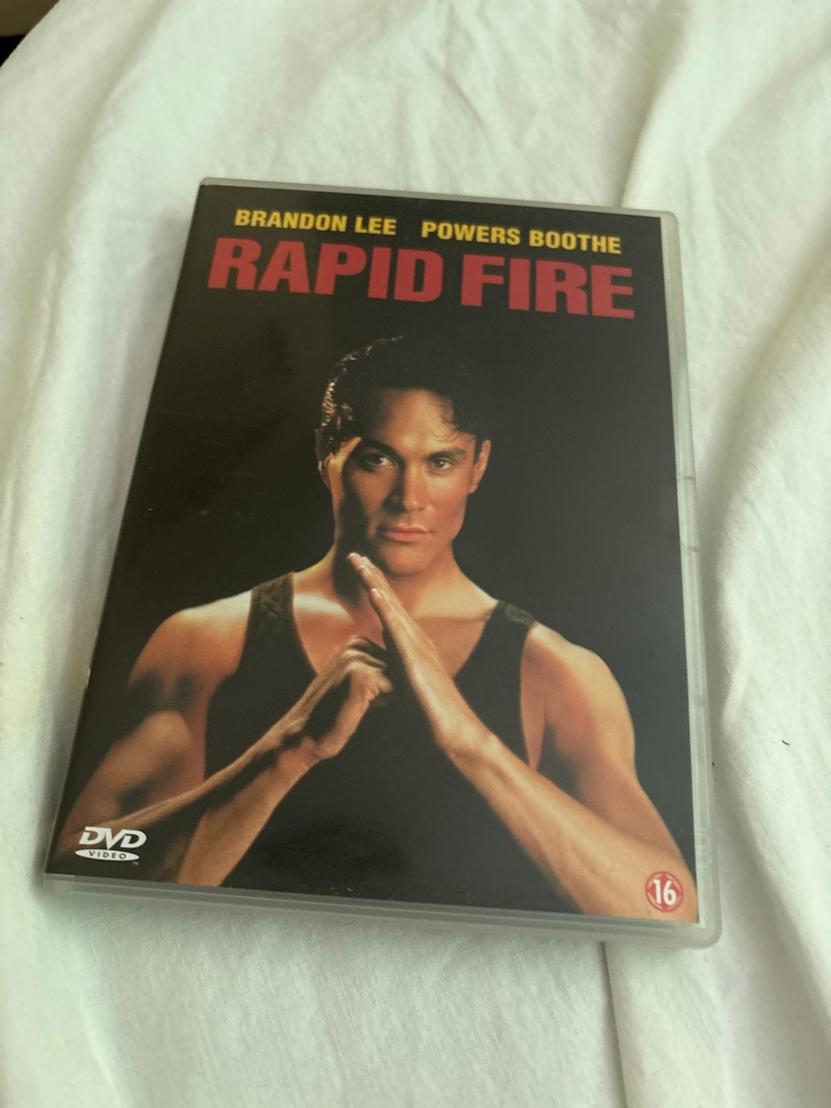 Rapid Fire DVD - Actiethriller met Brandon Lee, Vanaf 16 jaar, Ophalen of Verzenden, Gebruikt, Actiethriller