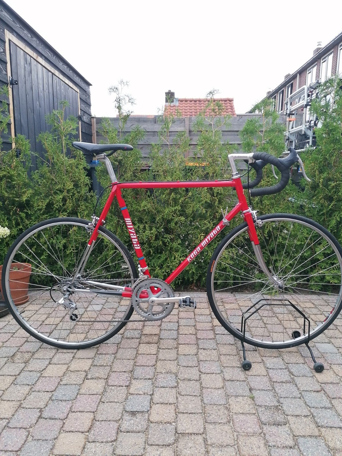 Gerestaureerde Retro Koga Miyata Racefiets M 58 Wielrenfiets, Fietsen en Brommers, 28 inch, Velgrem, Nieuw, Ophalen of Verzenden