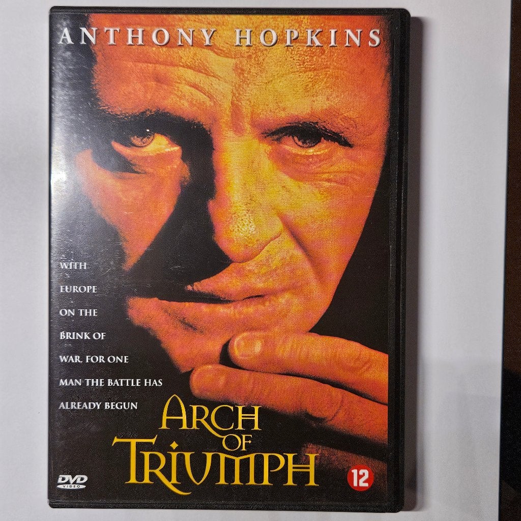 DVD Arch of Triumph met Antony Hopkins, Engels, Nederlands, Overige genres, Ophalen of Verzenden
