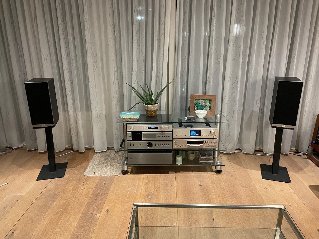 Dali Ikon 2 luidsprekers (Hobo Hifi versie), Gebruikt, 120 watt of meer, Front, Rear of Stereo speakers, Ophalen