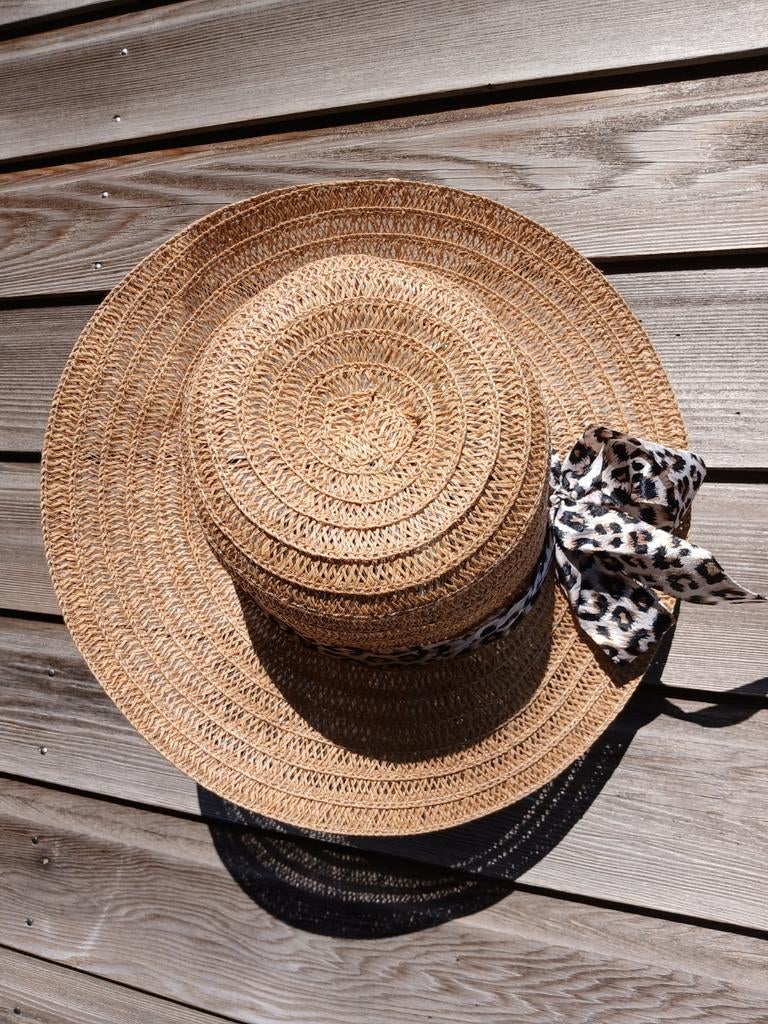 Festival zomerhoed beige maat 57cm, Ophalen of Verzenden, Zo goed als nieuw