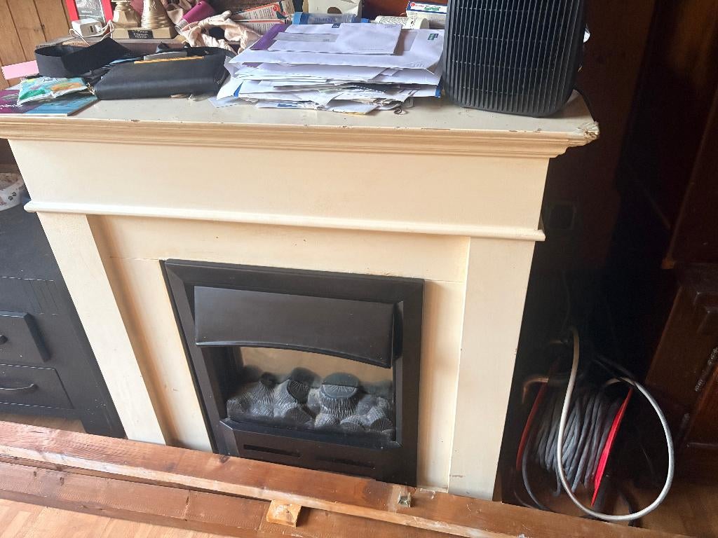 sier haard plus schouw of alleen shouw, Ophalen, Gebruikt, Overige soorten, Elektrisch