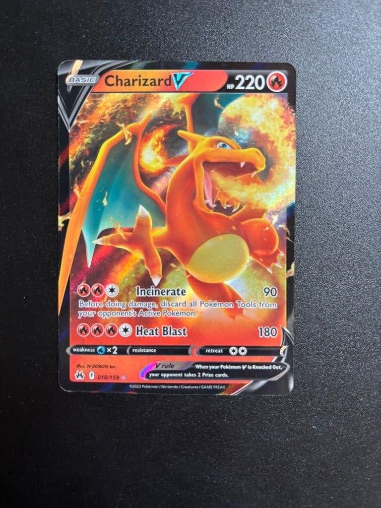 Charizard V (CRZ 018), Ophalen of Verzenden, Zo goed als nieuw