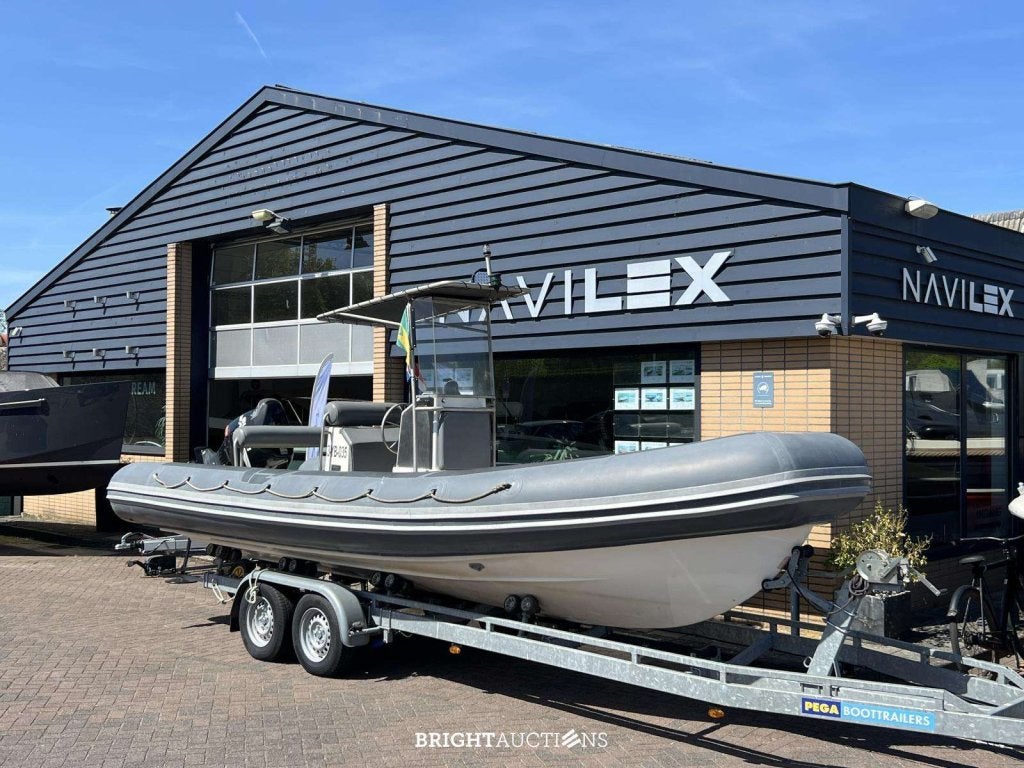 Novamarine RIB 650 Hypalon | 2002 | 6.5M | 140 PK, Overige merken, 70 cm, Gebruikt, Buitenboordmotor