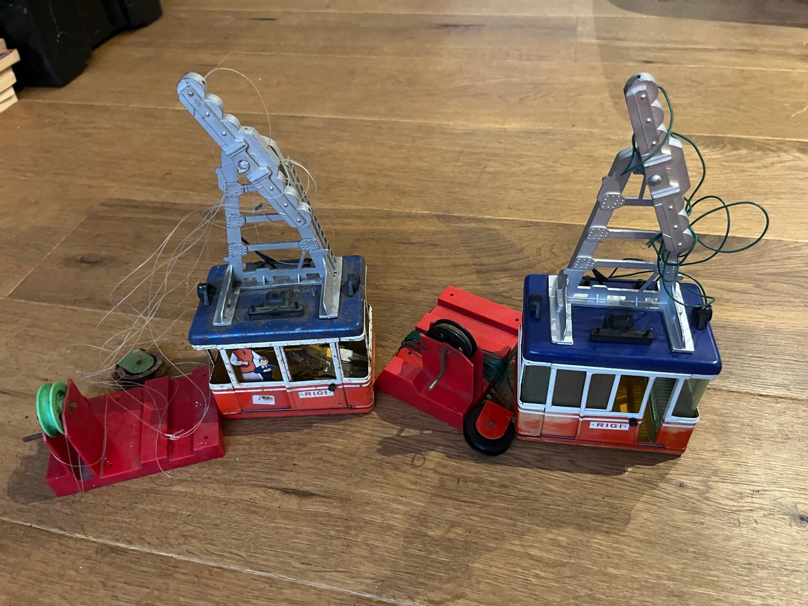 Lehmann Rigi 900 Kabelbaan Set - Vintage Speelgoed, Ophalen of Verzenden