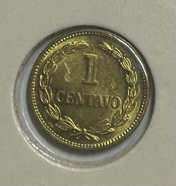 1 centavo El Salvador 1977, Ophalen of Verzenden, Zuid-Amerika